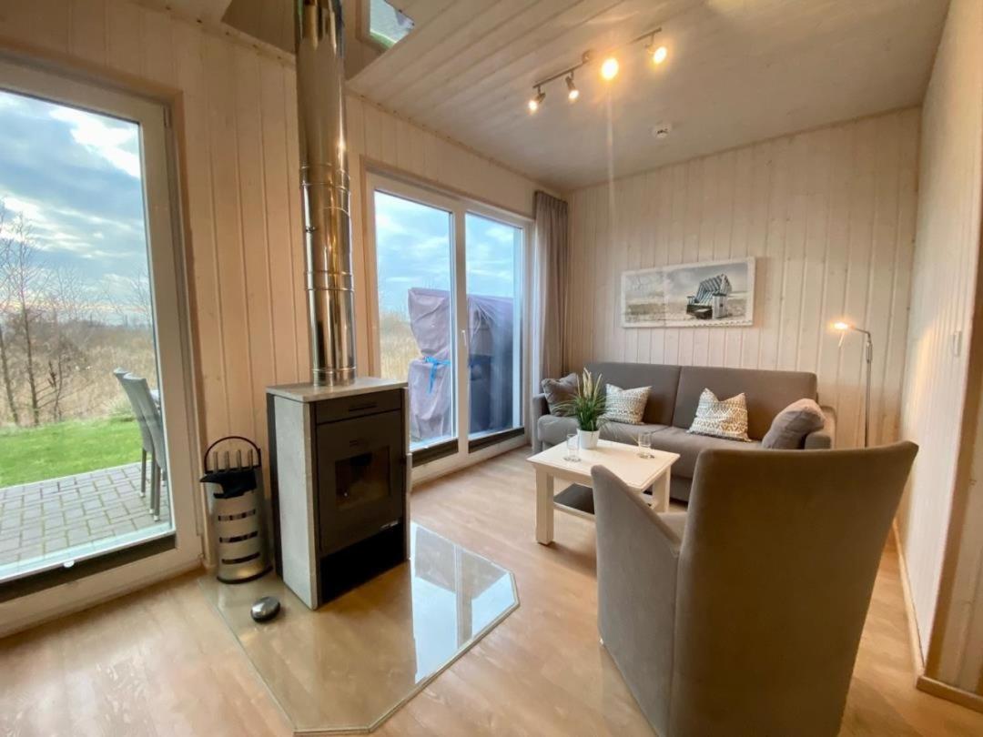 Ferienhaus Skipper Hus By Seeblick Ferien Oro, Kamin,Sauna Olpenitz Εξωτερικό φωτογραφία